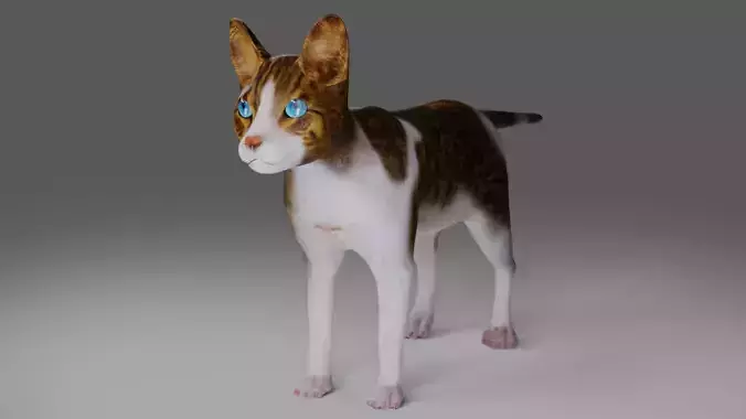 Calico Cat No Rigged V3