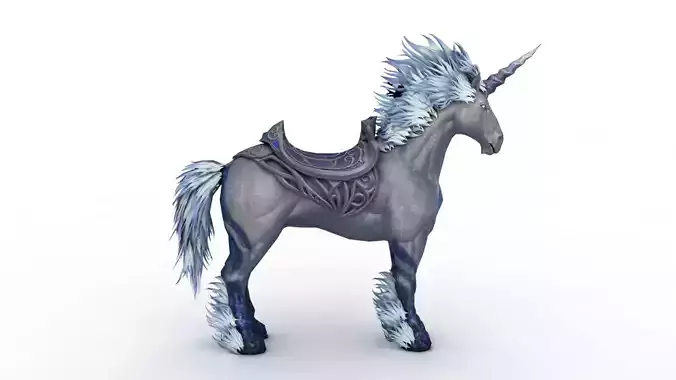 Unicorn ice 3D model