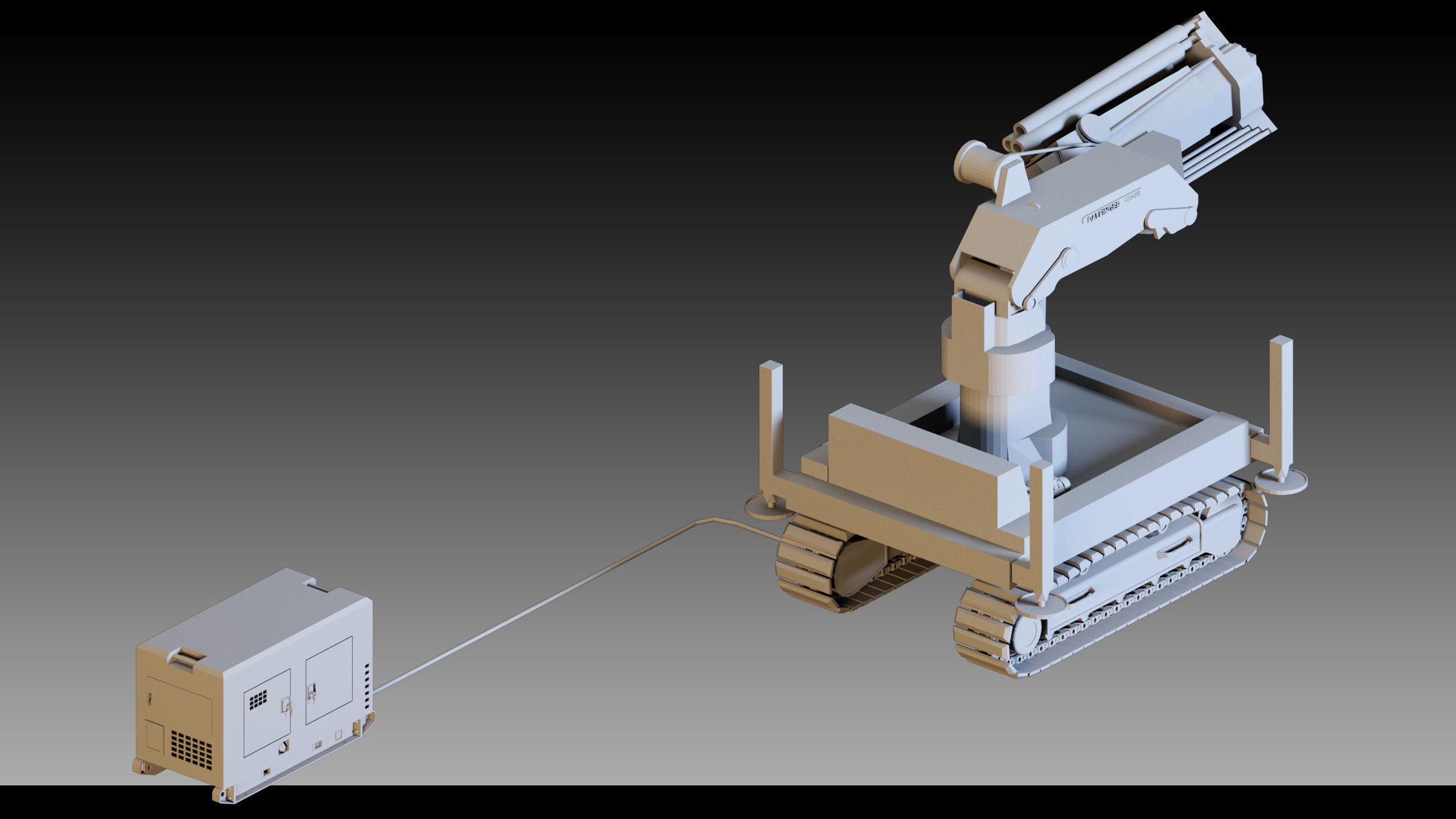 20 Industrial Vehicles- High detail 3d models 3D model_2