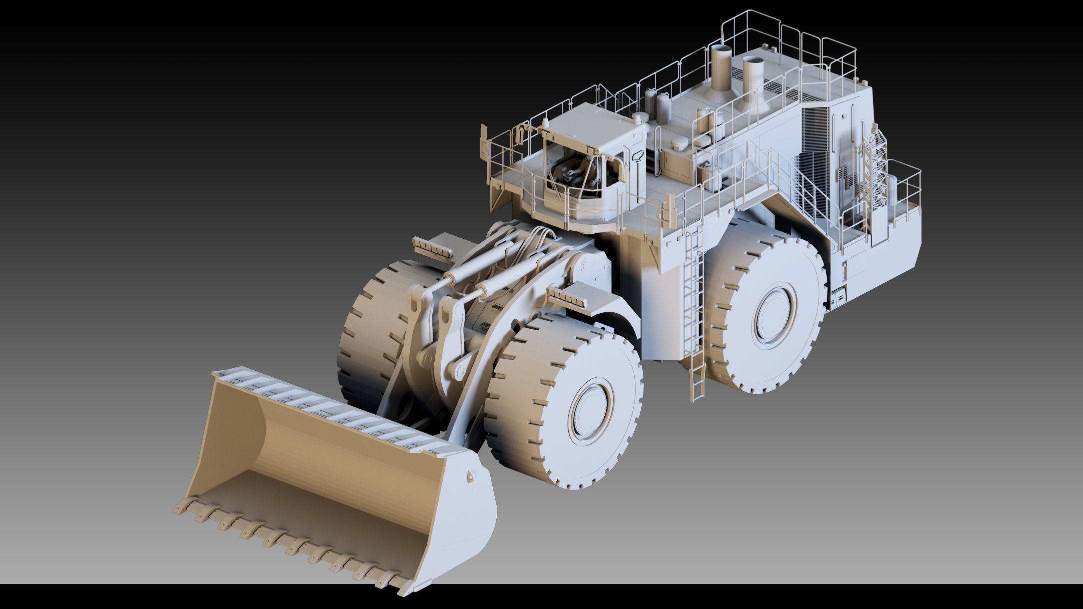 20 Industrial Vehicles- High detail 3d models 3D model_8