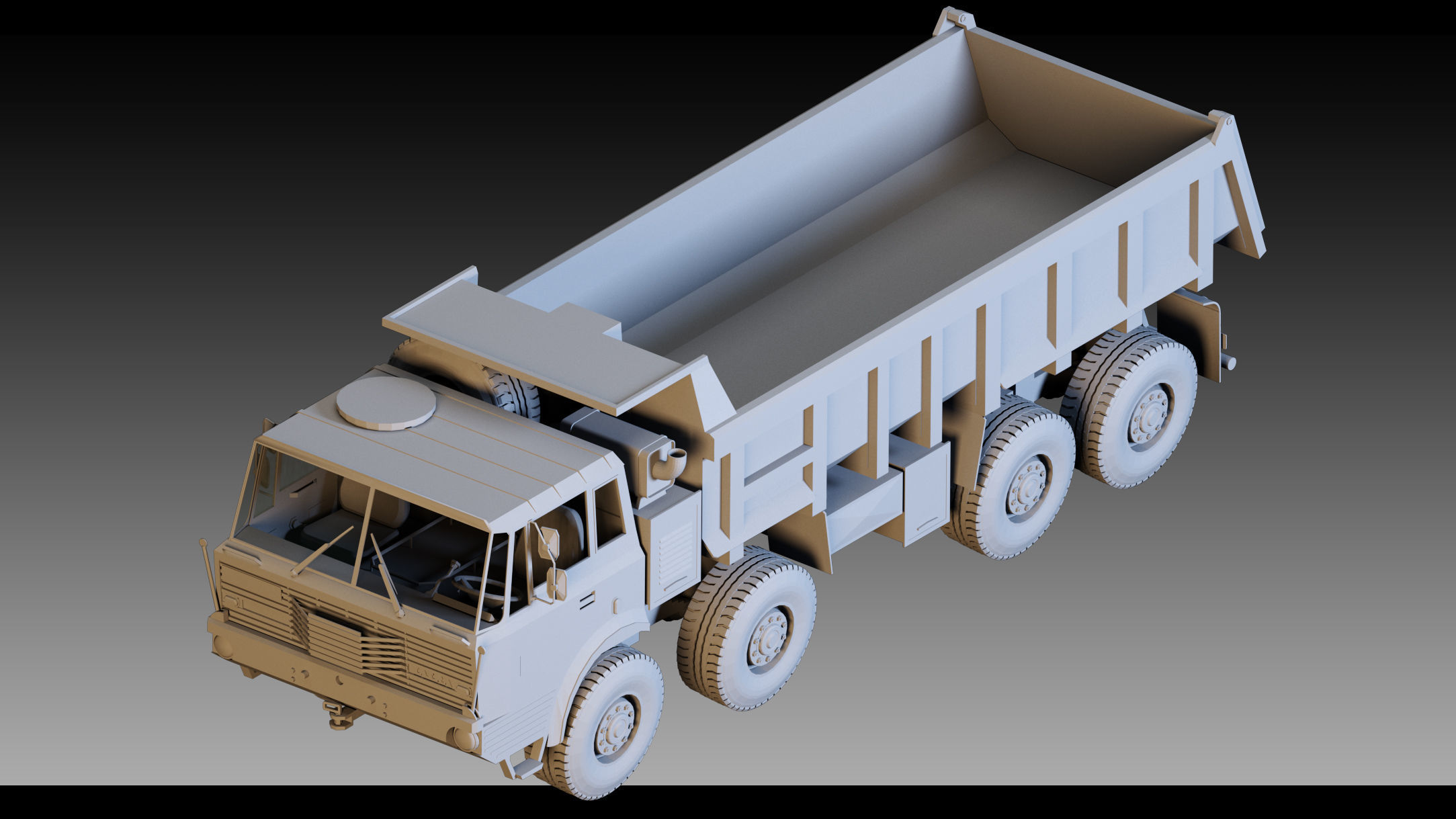 20 Industrial Vehicles- High detail 3d models 3D model_9