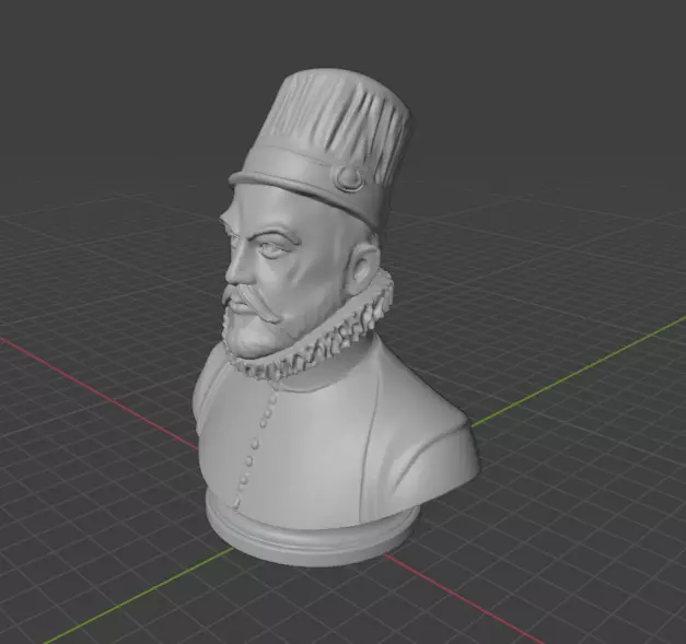 Philip II of Spain 3D print model_10