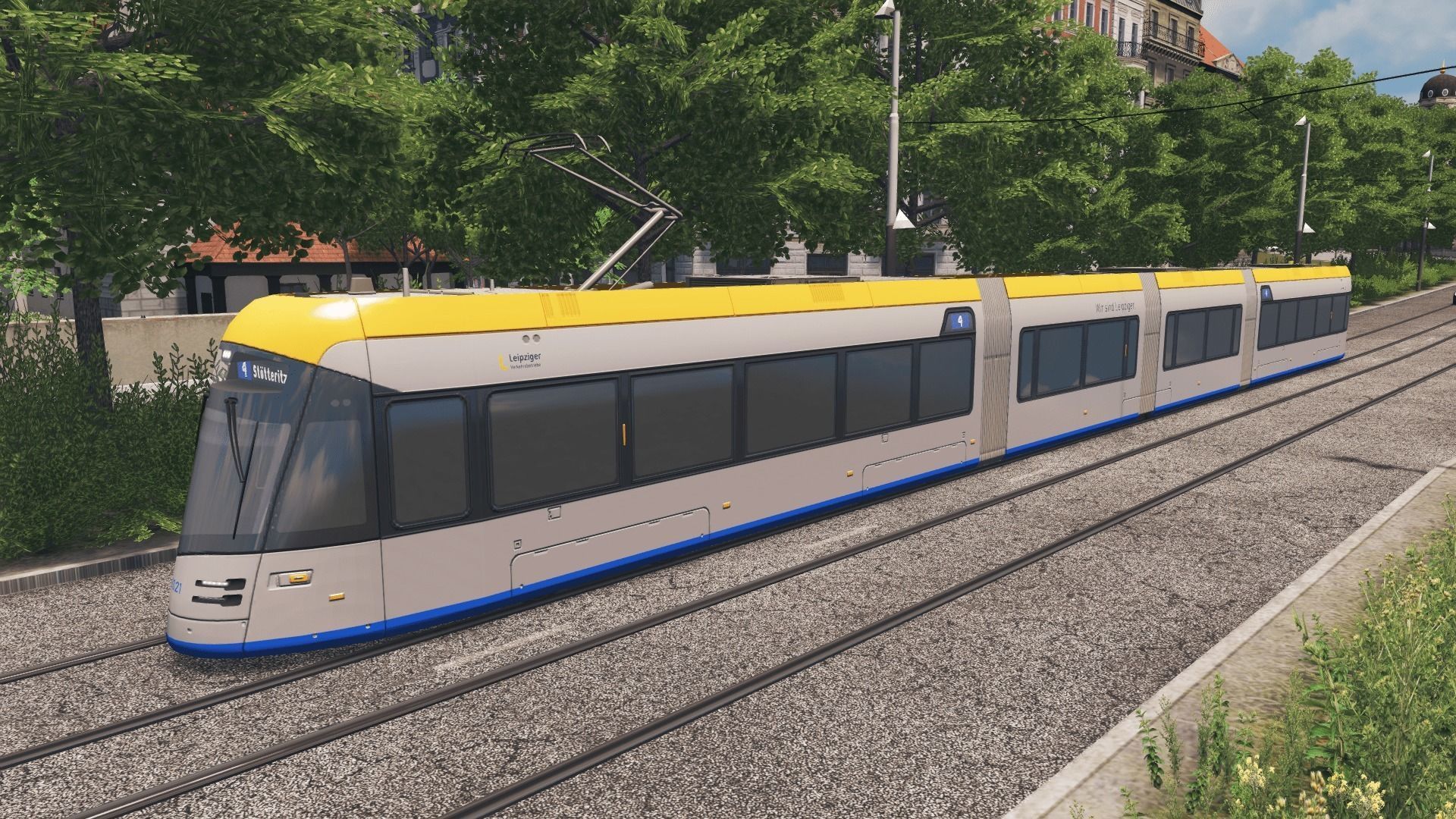 Leipzig XL Tram 3D Model Collection_11
