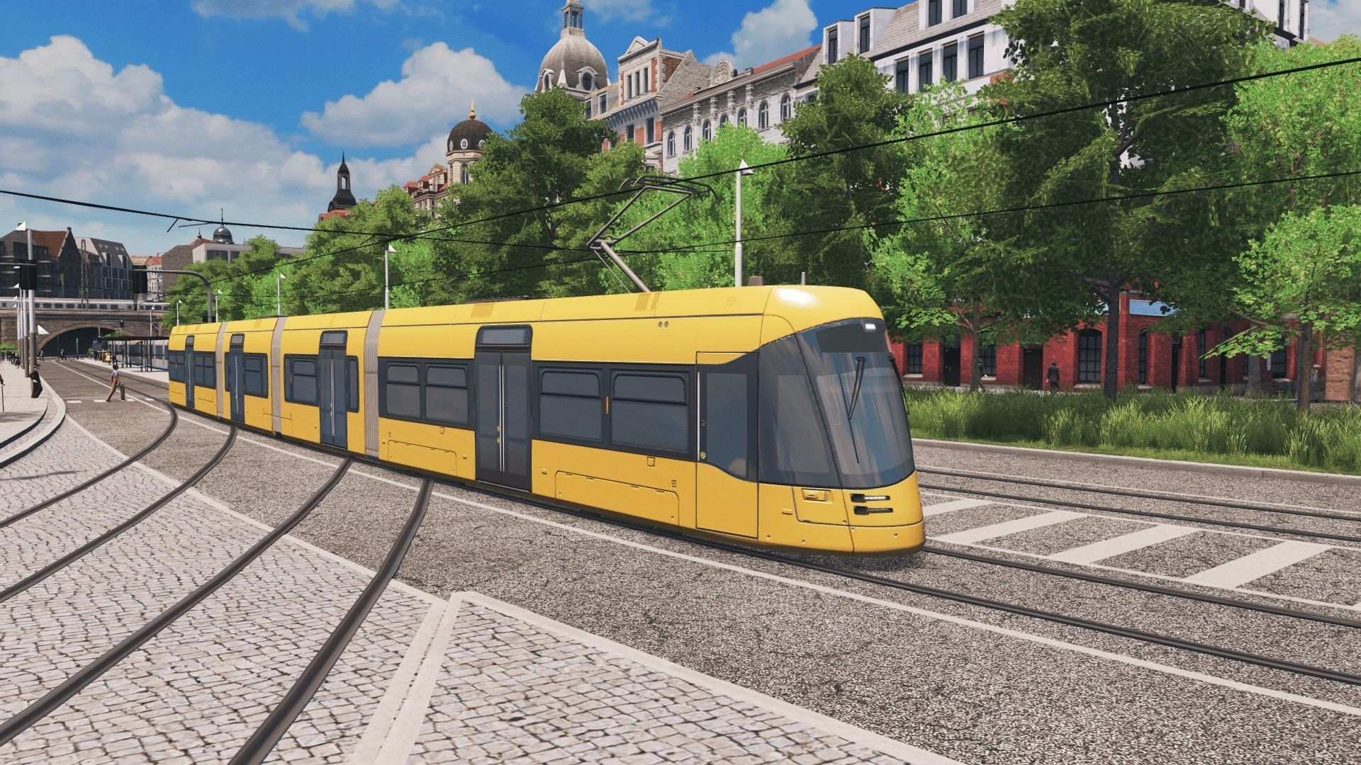 Leipzig XL Tram 3D Model Collection_12