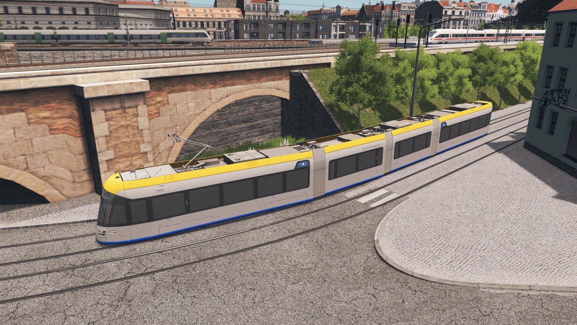 Leipzig XL Tram 3D Model Collection_15