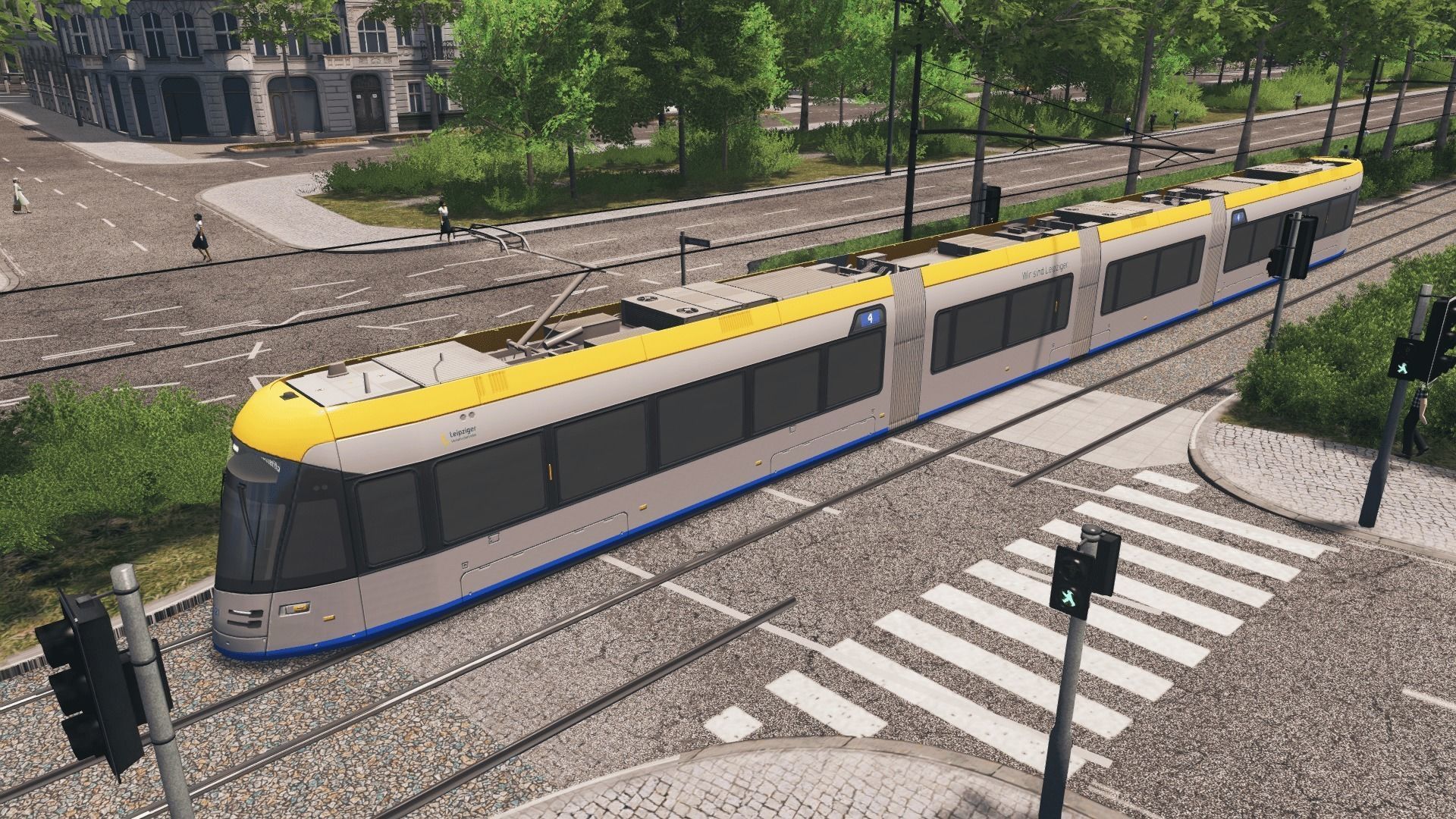 Leipzig XL Tram 3D Model Collection_5