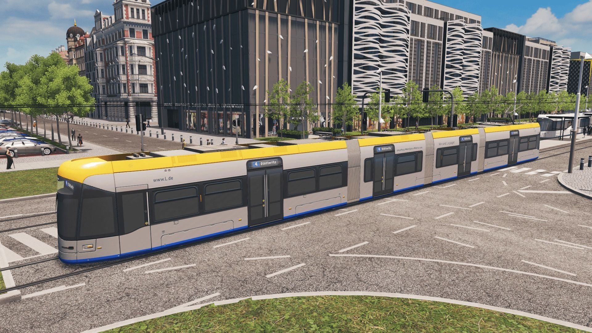 Leipzig XL Tram 3D Model Collection_13