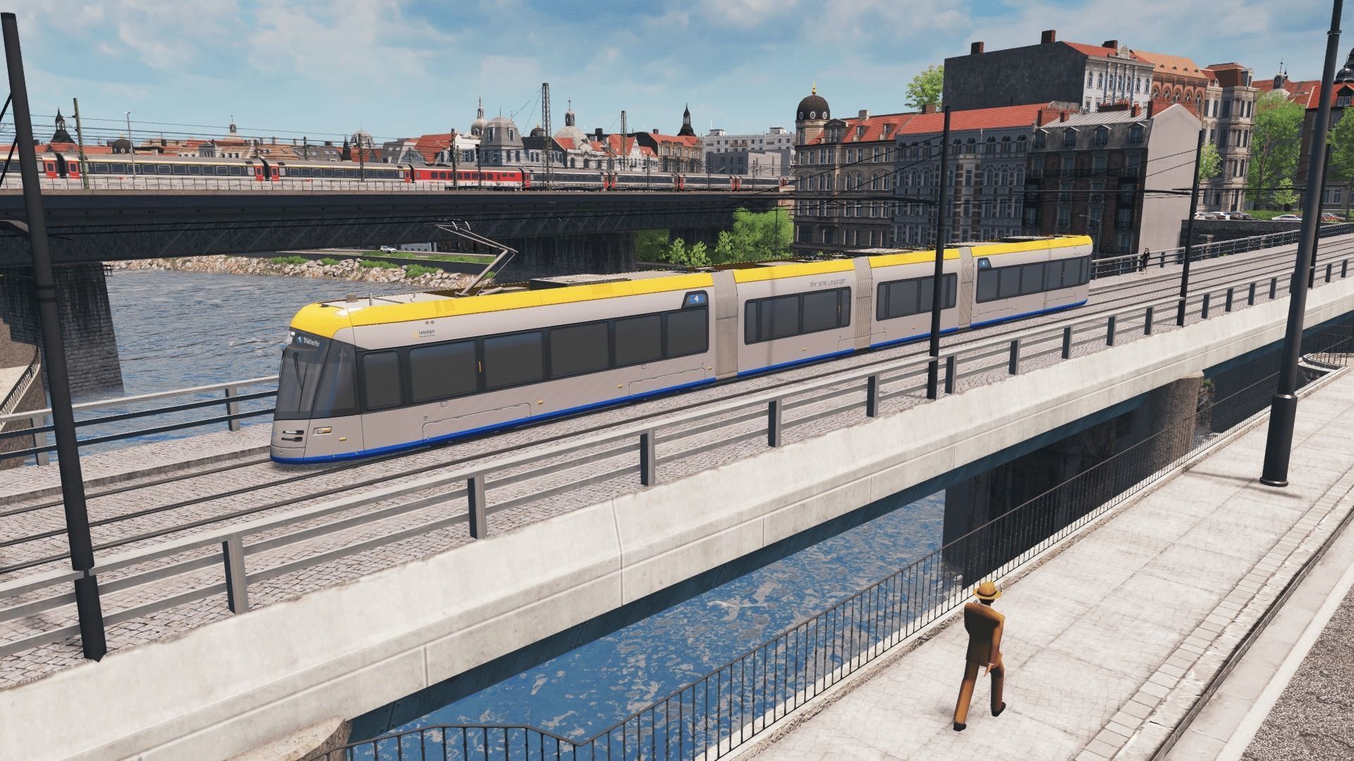 Leipzig XL Tram 3D Model Collection_14