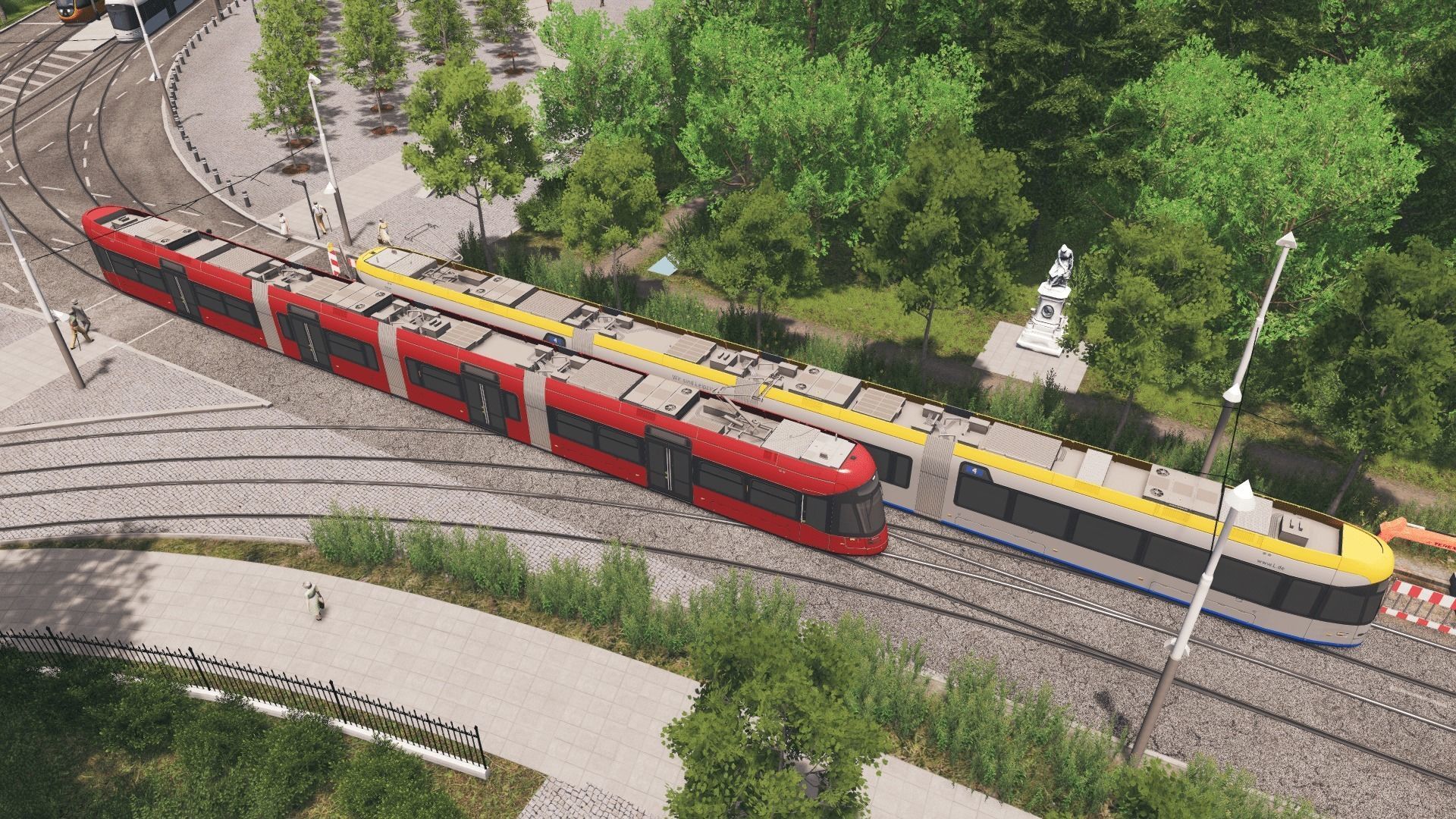 Leipzig XL Tram 3D Model Collection_3
