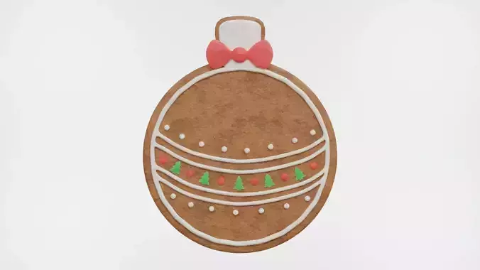 Gingerbread Christmas Cookie 14