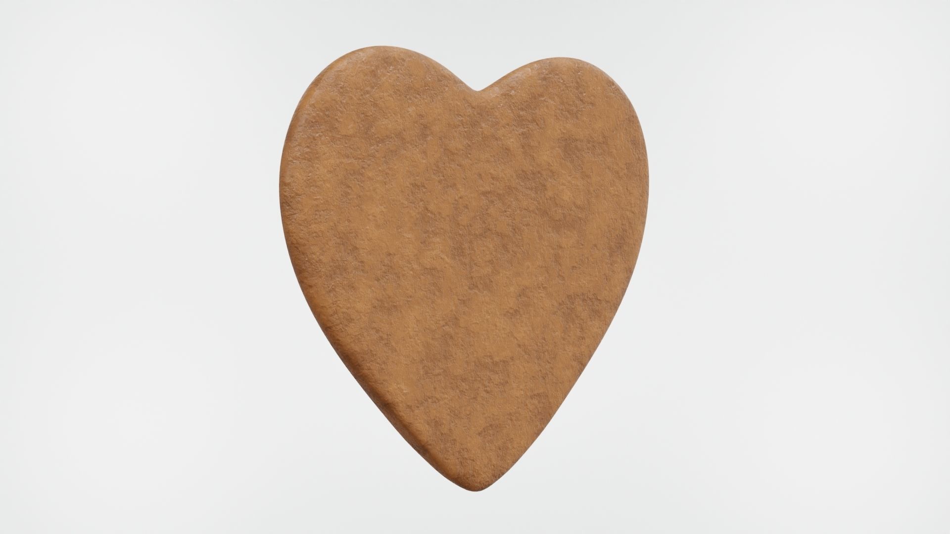 Gingerbread Christmas Cookie 15 3D model_4