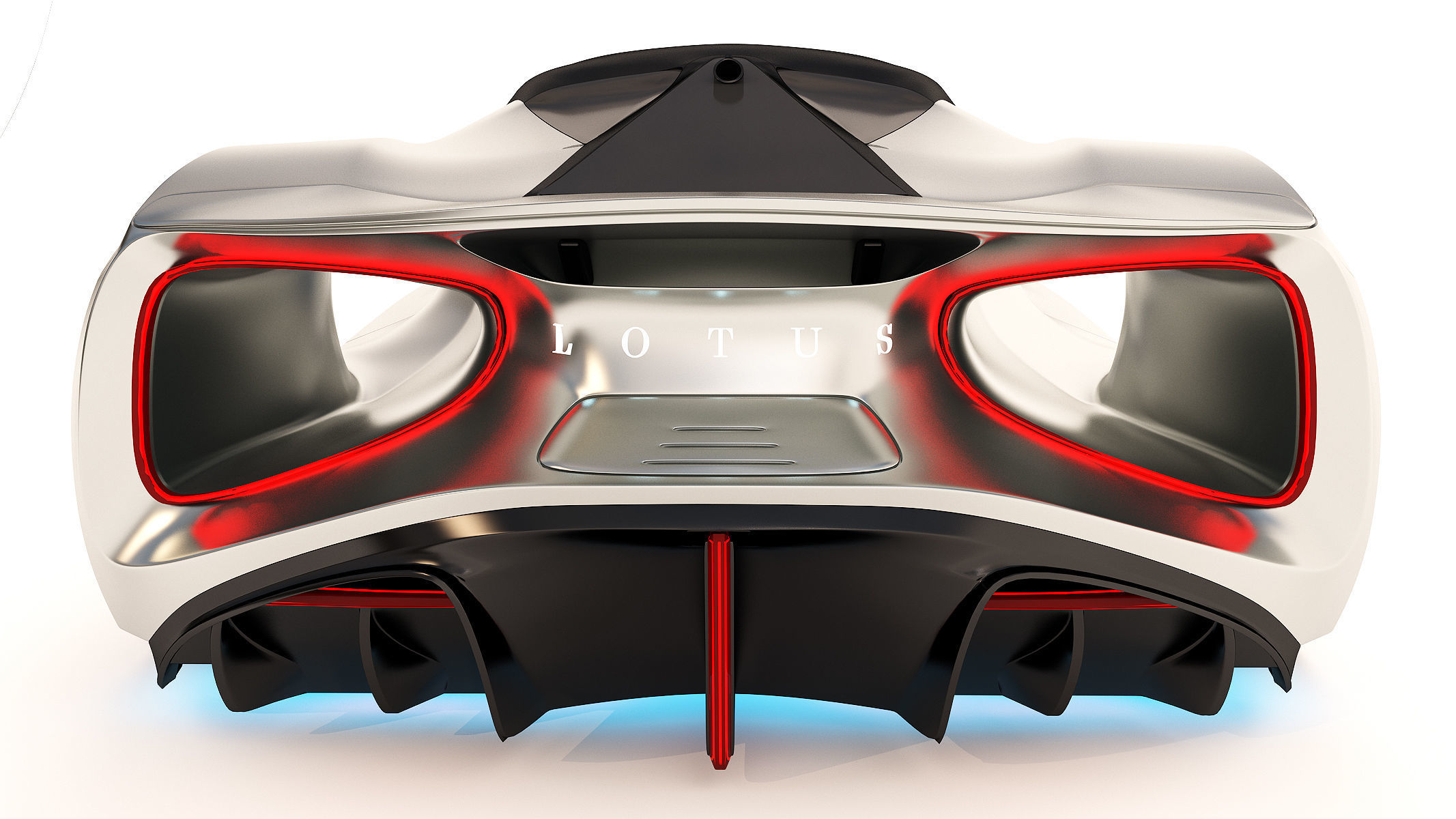 Lotus Evija 2020 Low-poly 3D model_5