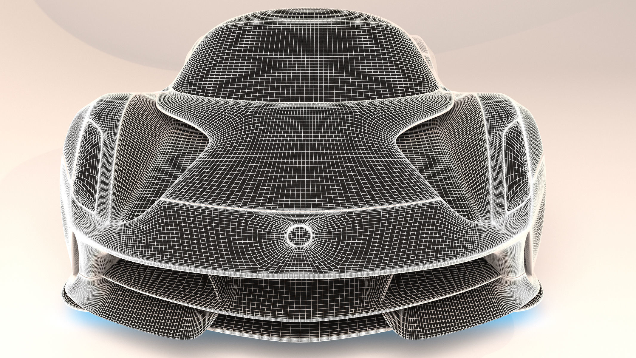 Lotus Evija 2020 Low-poly 3D model_16