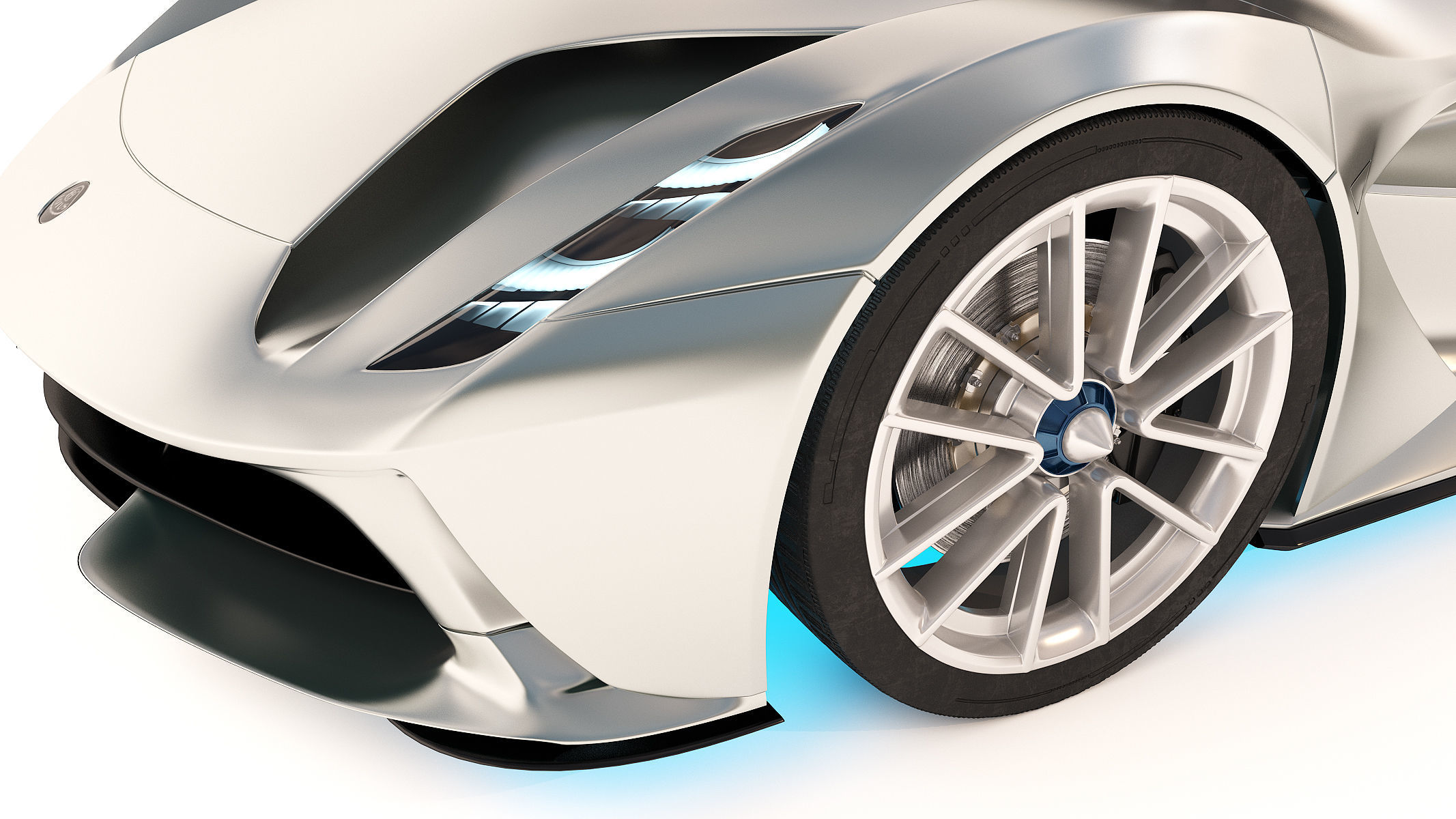 Lotus Evija 2020 Low-poly 3D model_7