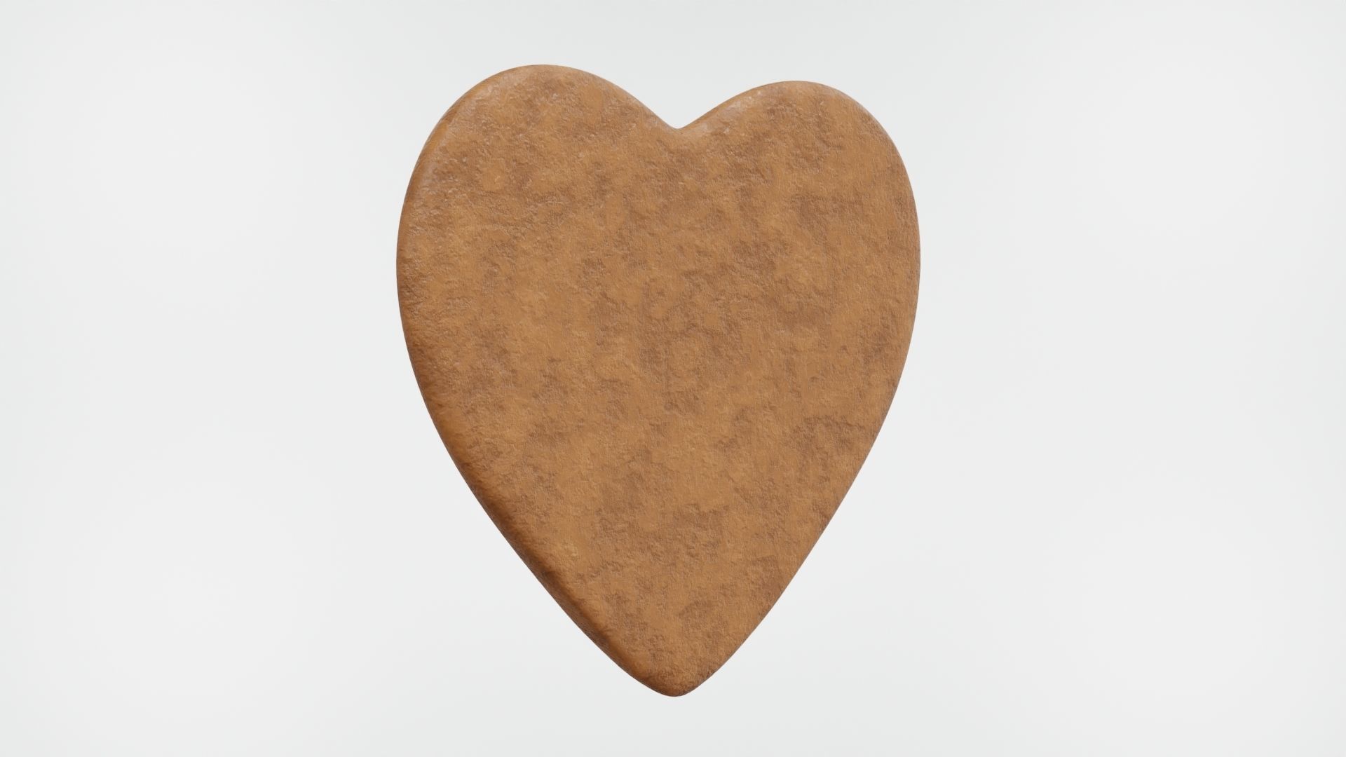 Gingerbread Christmas Cookie 16 3D model_4