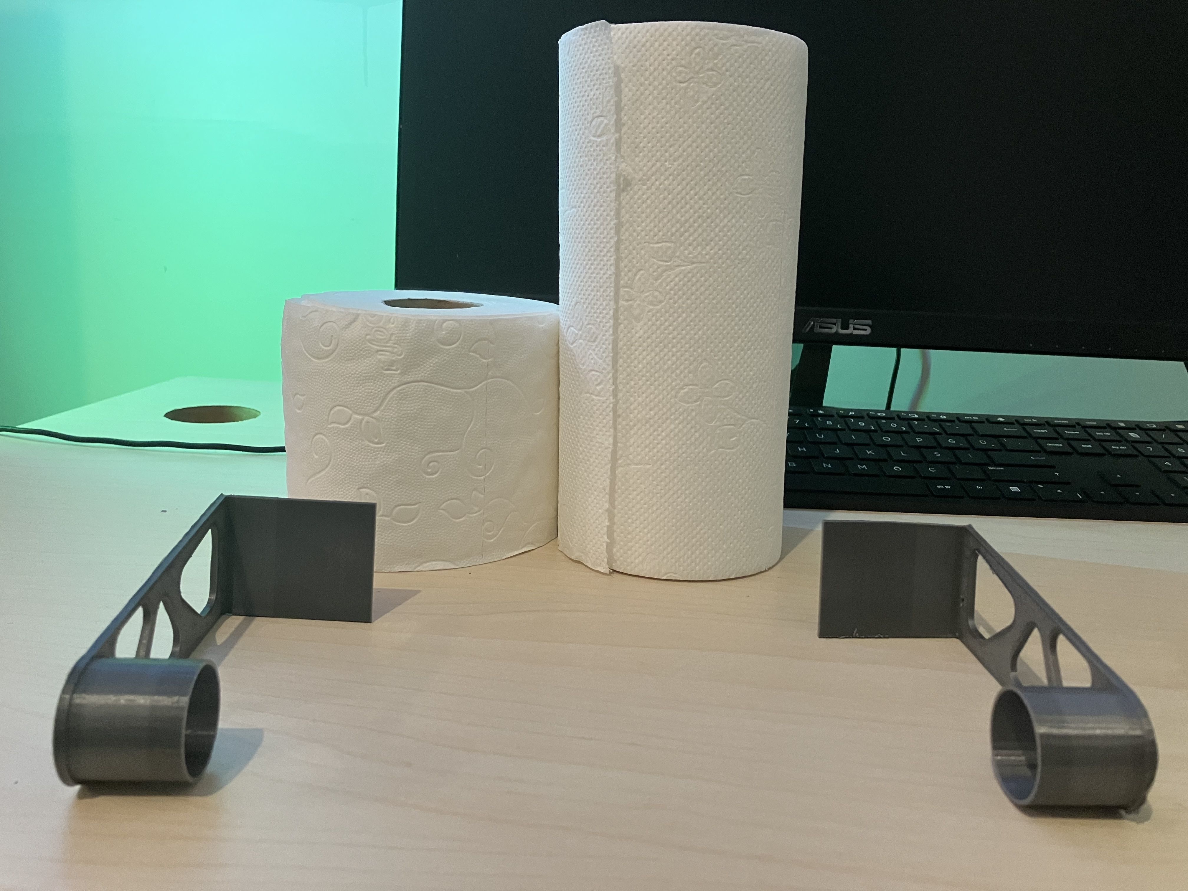 Paper Towel Holder - Ready for 3D Print  3D print model_19