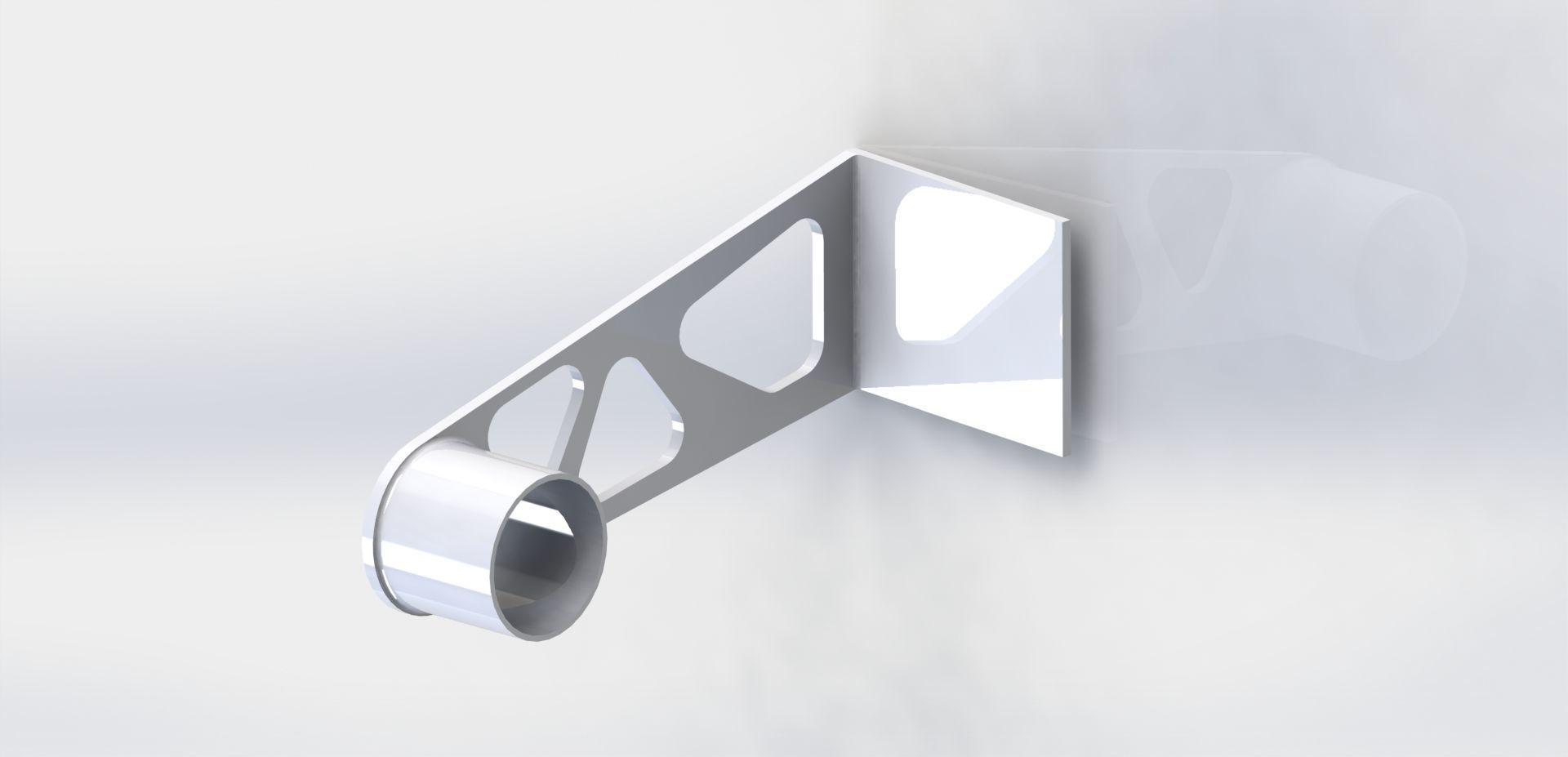 Paper Towel Holder - Ready for 3D Print  3D print model_5
