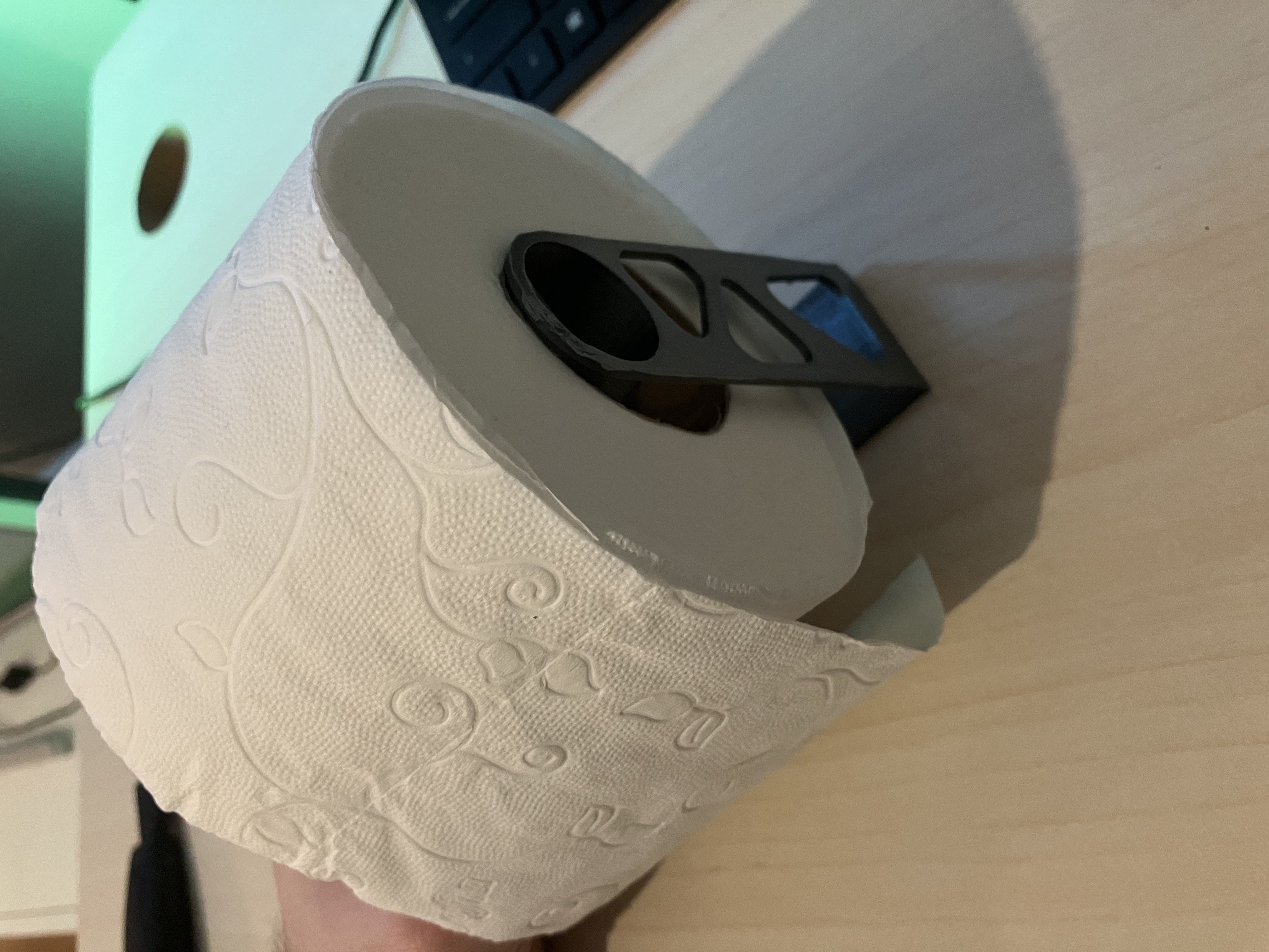 Paper Towel Holder - Ready for 3D Print  3D print model_24
