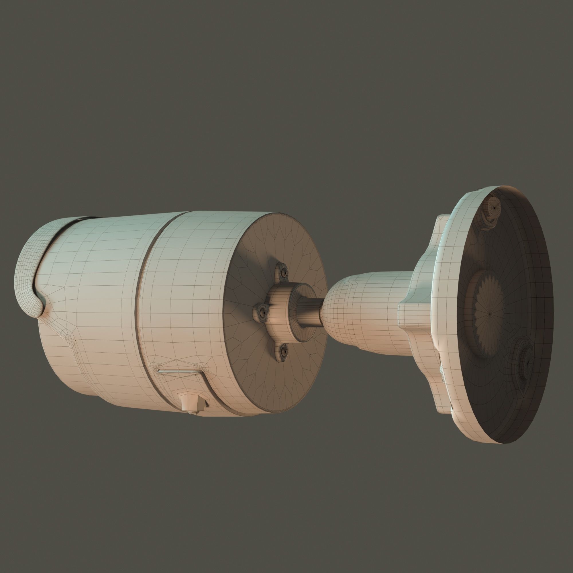 Security camera Variant01 3D model_9
