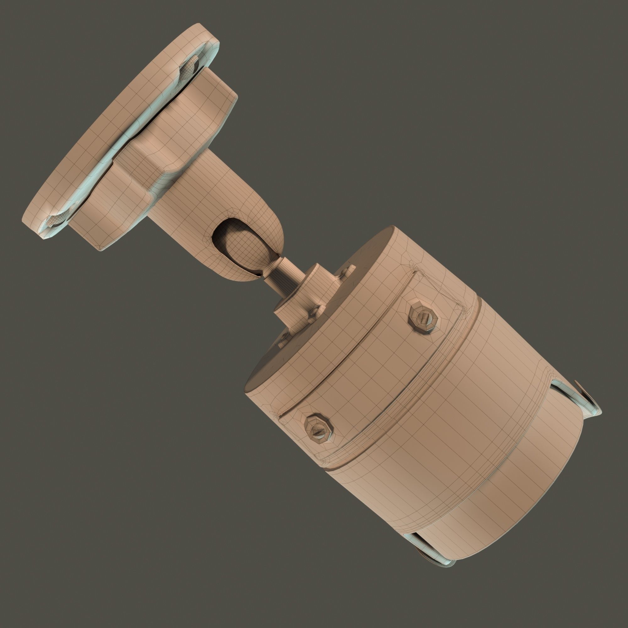 Security camera Variant01 3D model_10