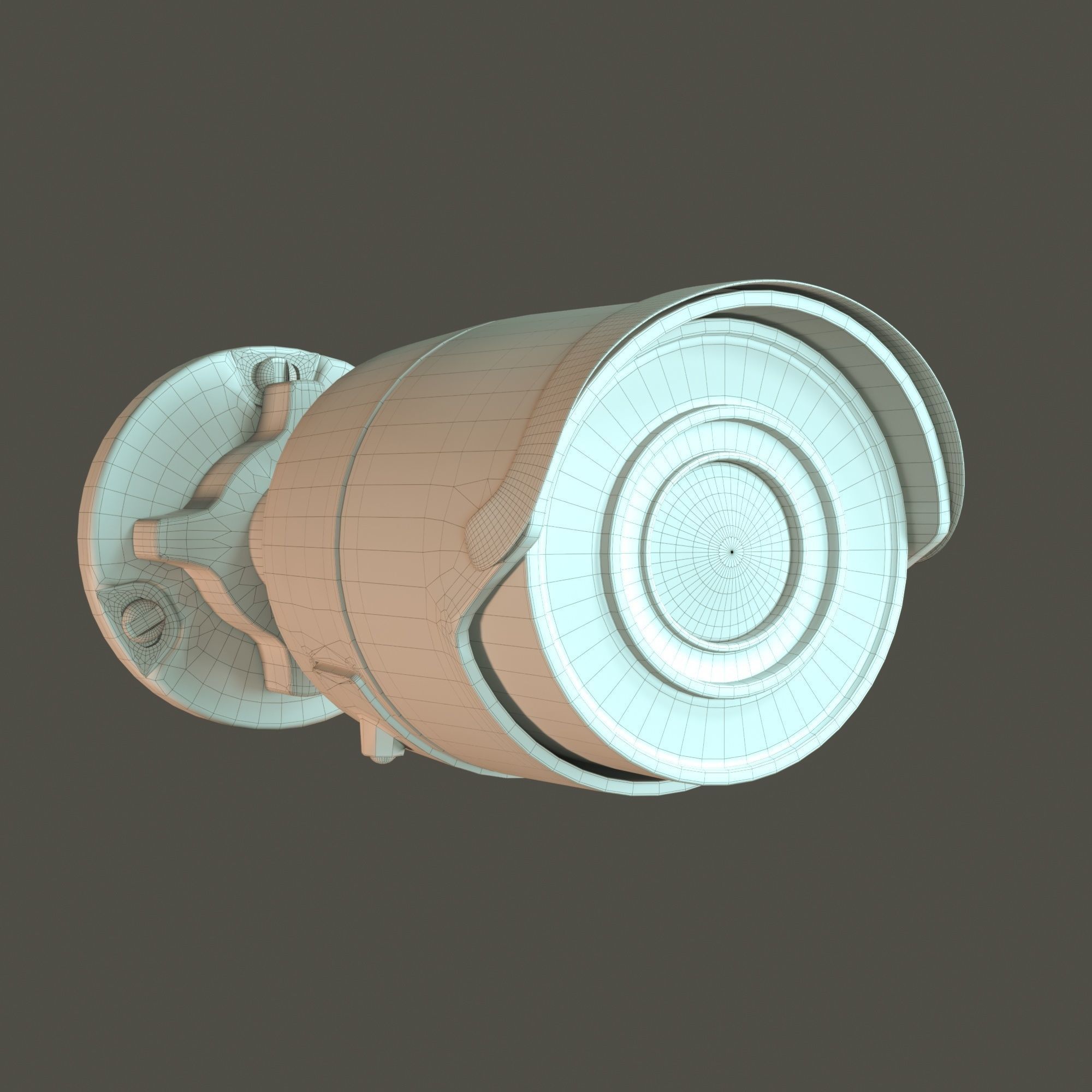 Security camera Variant01 3D model_7