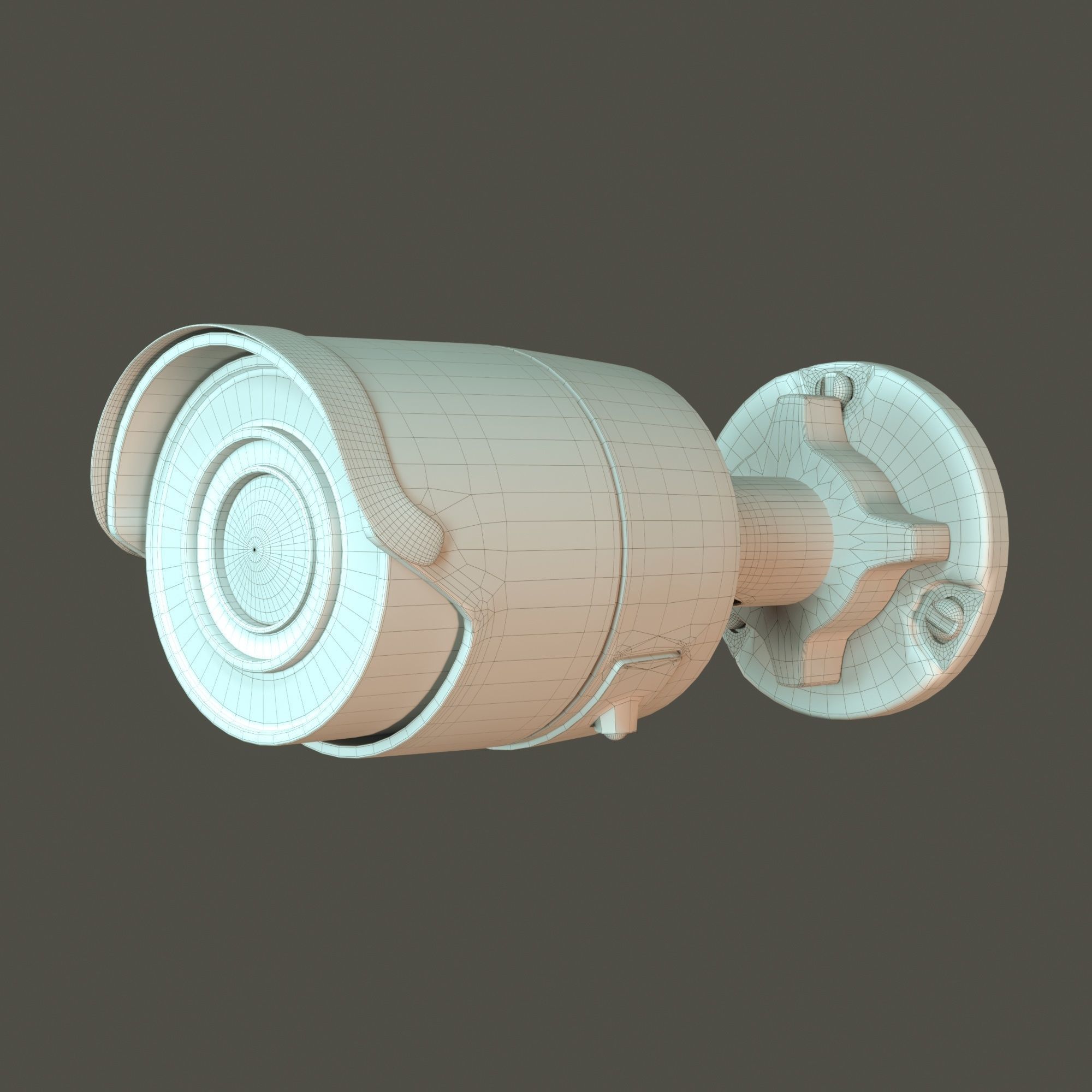 Security camera Variant01 3D model_8