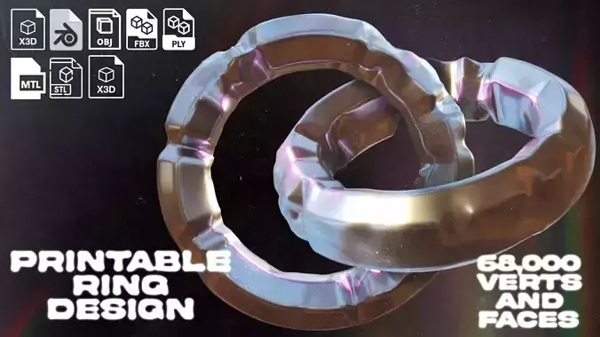 Custom Ring 3D print model