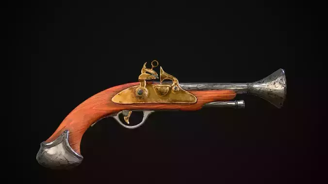Old Pirate Pistol