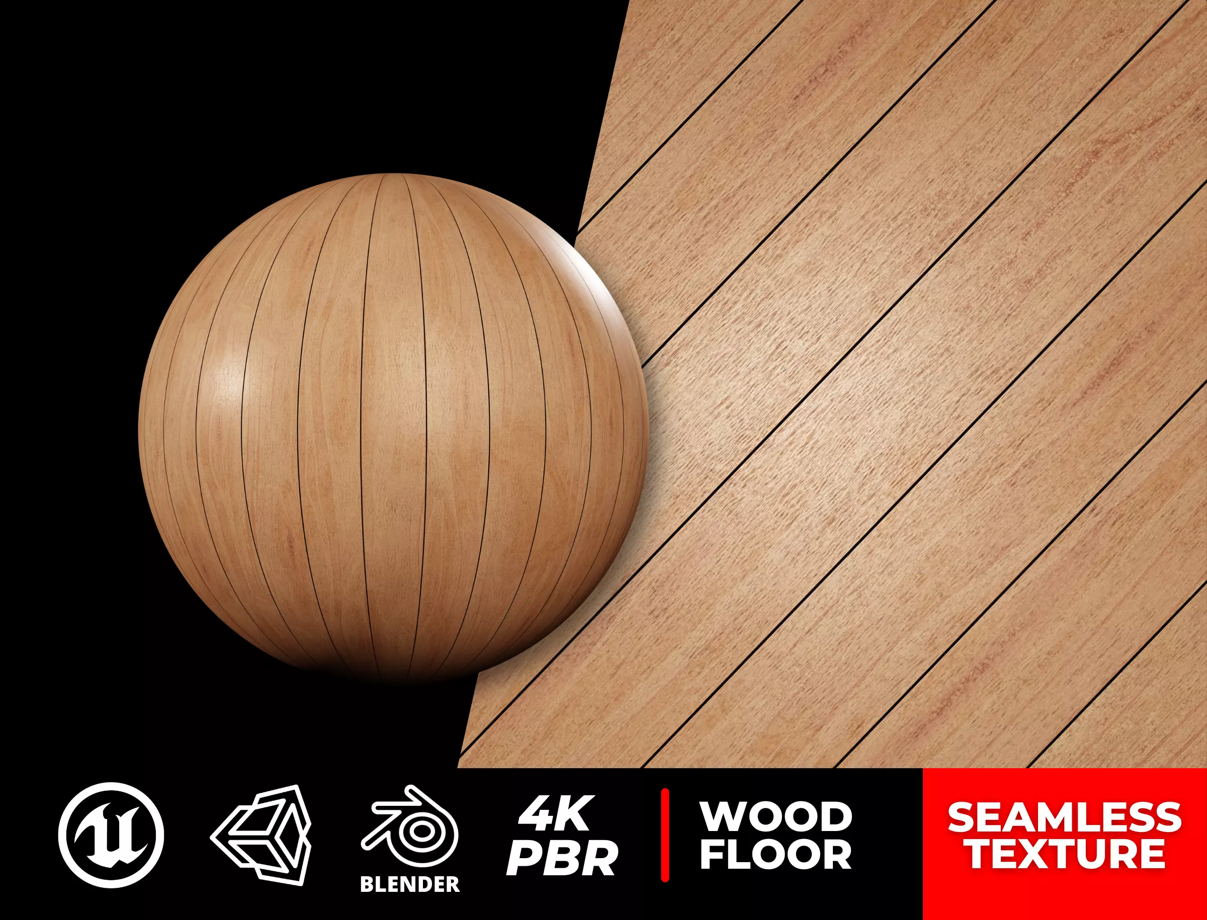 PBR Wood Texture Seamless 4K Photorealistic 03 - Archviz - Games Texture_0
