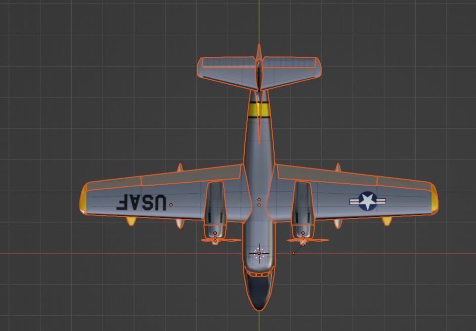 Grumman Albatross HU 16A US Air Force 3D model_2