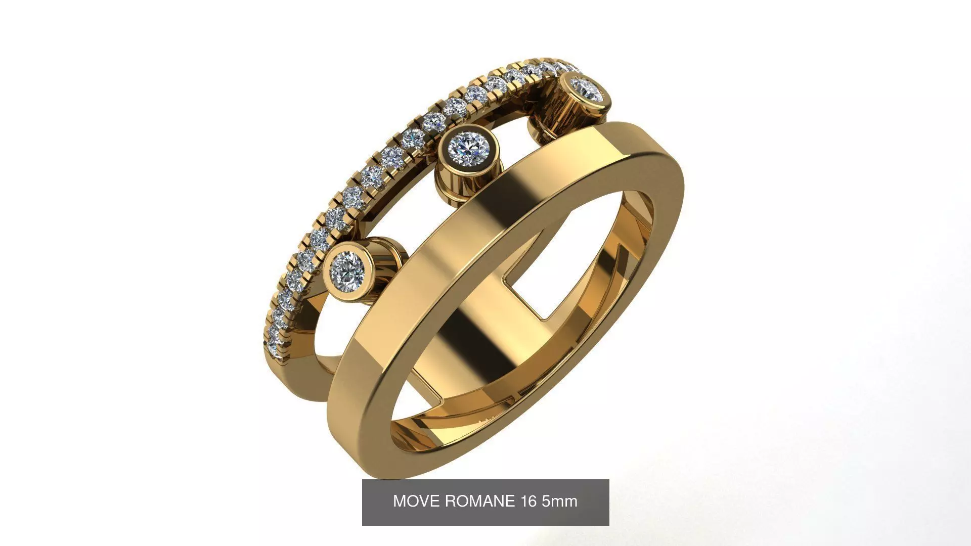  Moving Rings Collection immitation of messika _0