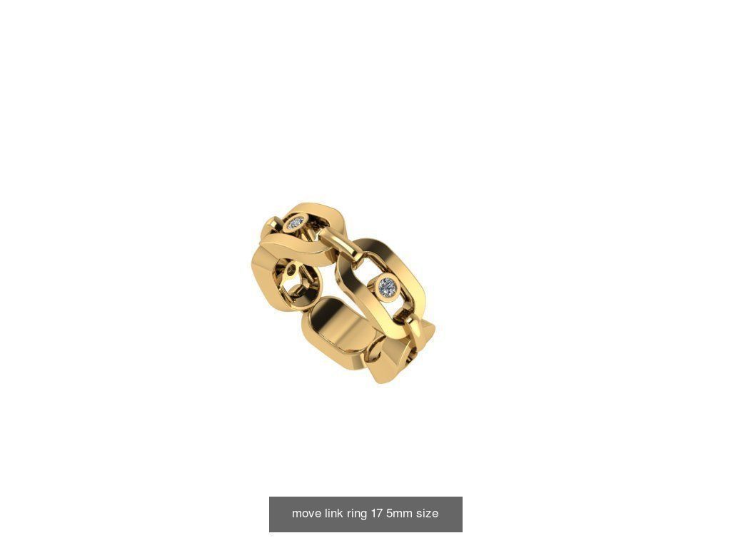  Moving Rings Collection immitation of messika _2