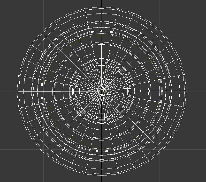 copper and glass hanging light 3D model_12