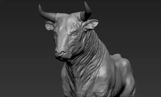 Bull Sculpt