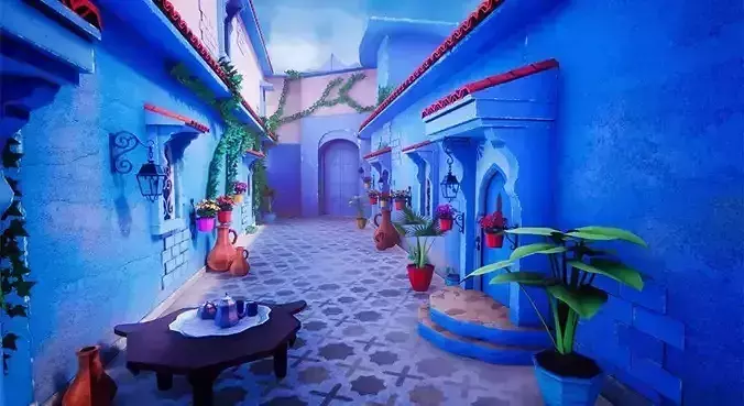 Middle Eastern Street  Modular Package  50 Assets