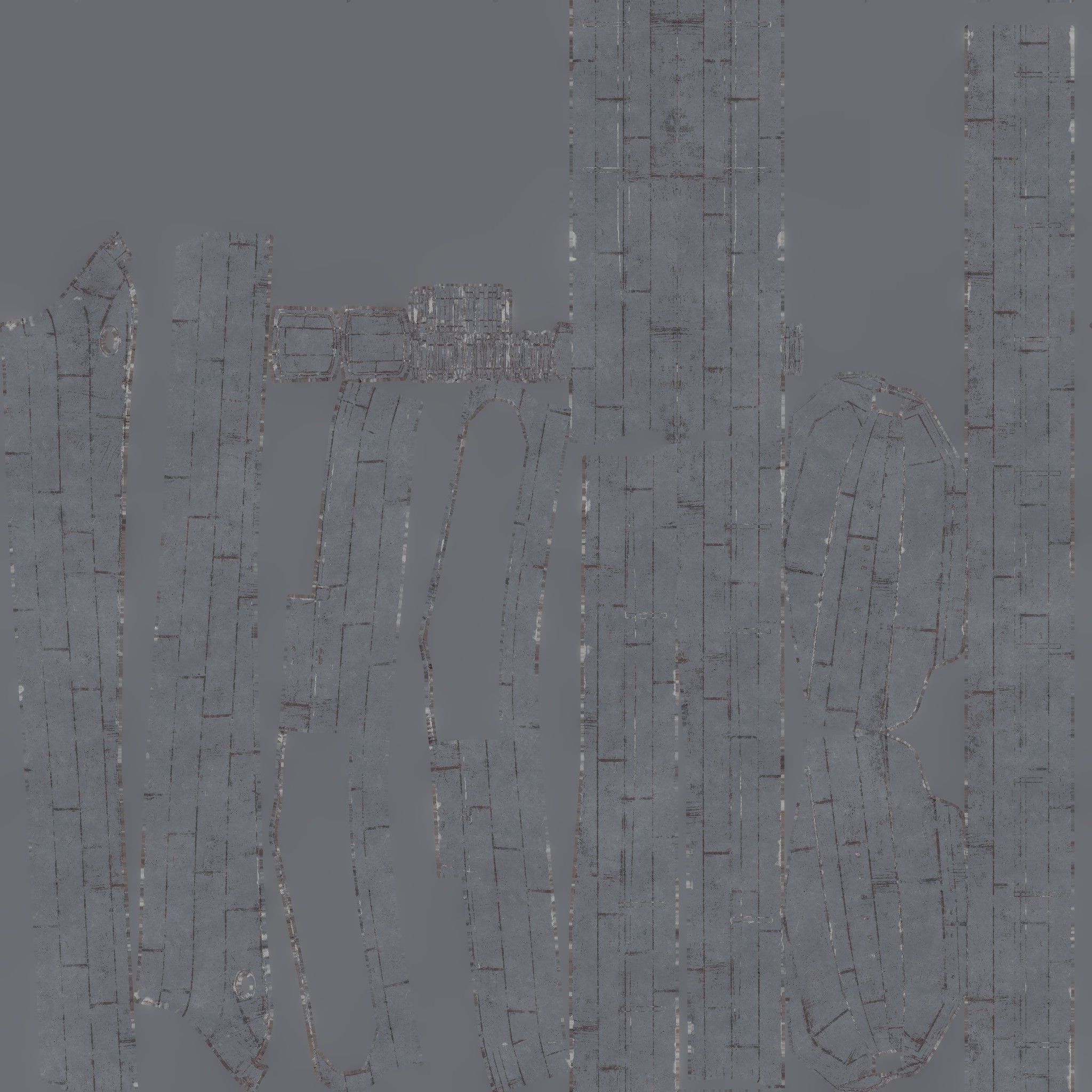 Yamato Class - WW2 Japanese Battleship Low-poly 3D model_9