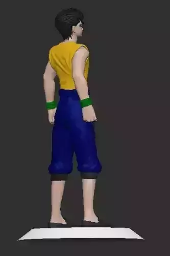 YUYU HAKUSHO YUSUKE URAMESHI V2 3D MODEL 3D print model