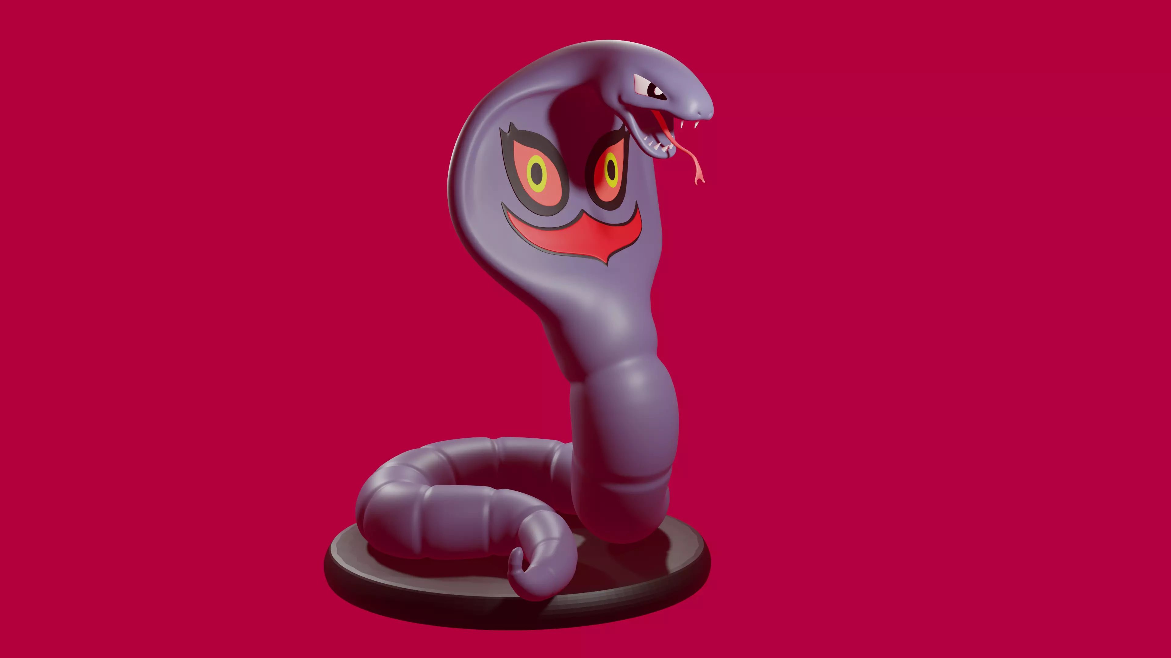 ARBOK POKEMON JOHTO 3D print model_0