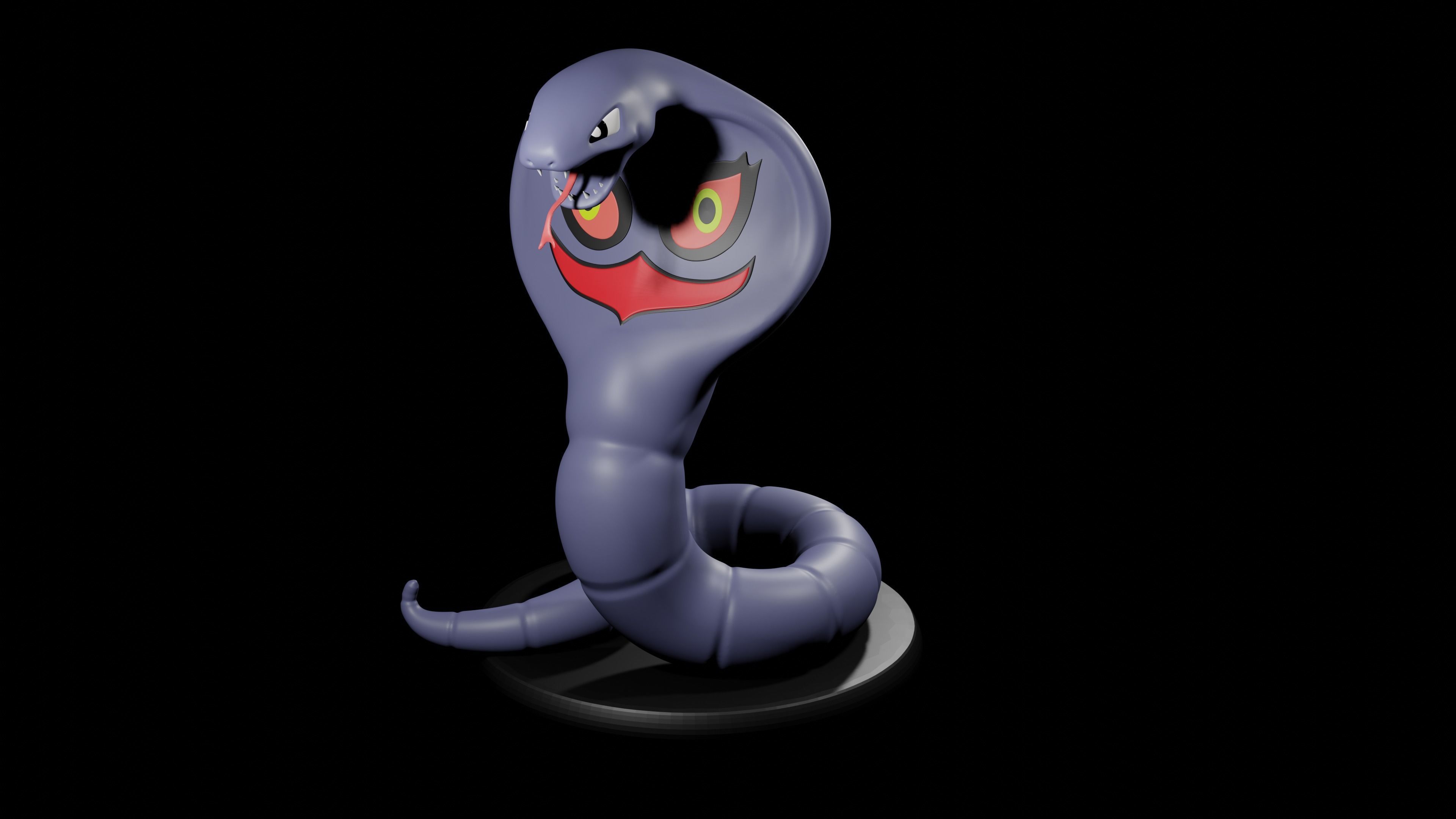 ARBOK POKEMON JOHTO 3D print model_4