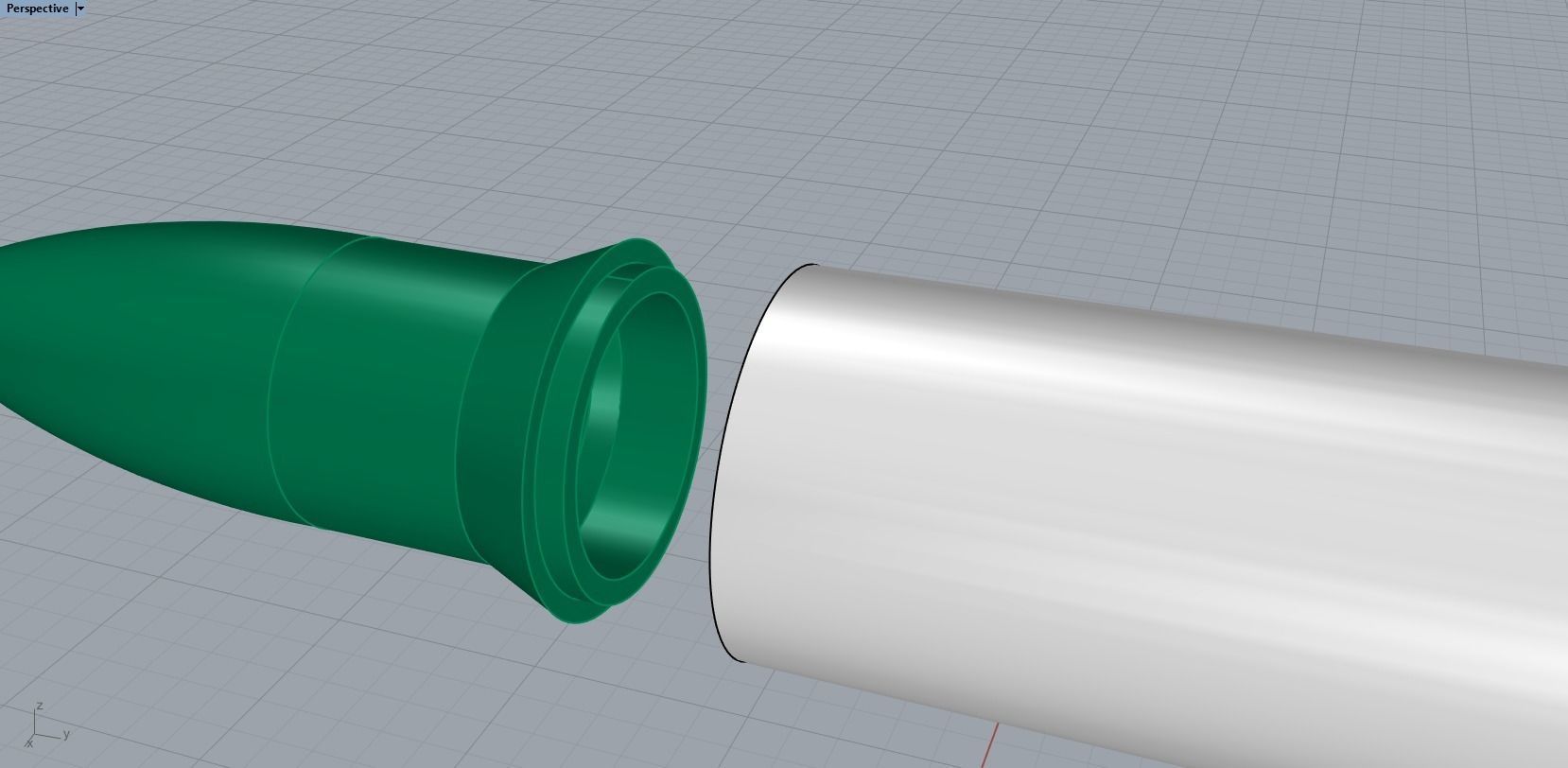 bullet pendant 3D print model_10