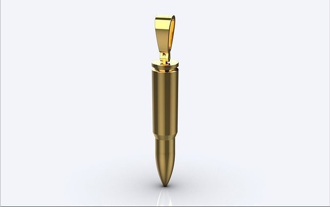 bullet pendant  3D print model