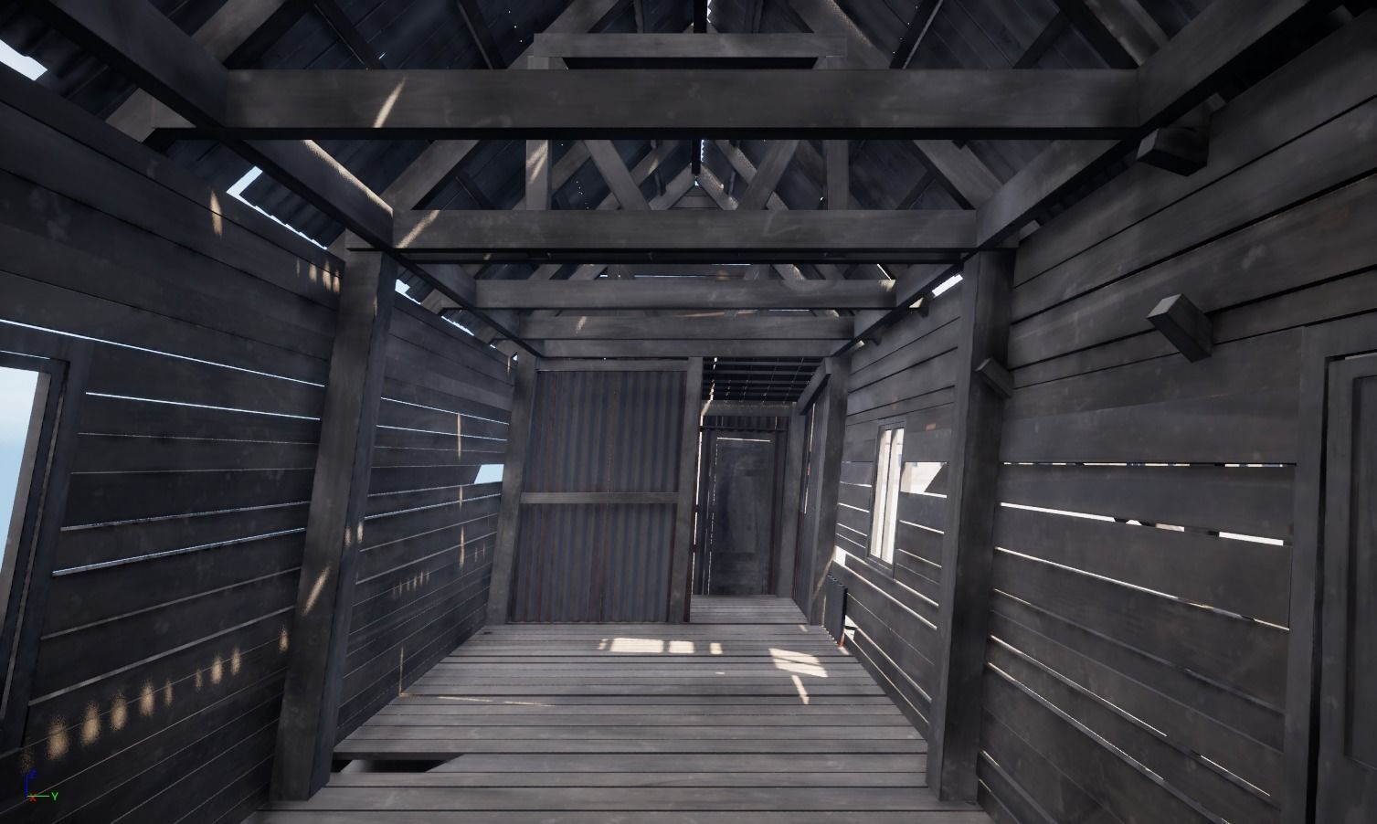 Old House Low-poly 3D model_6