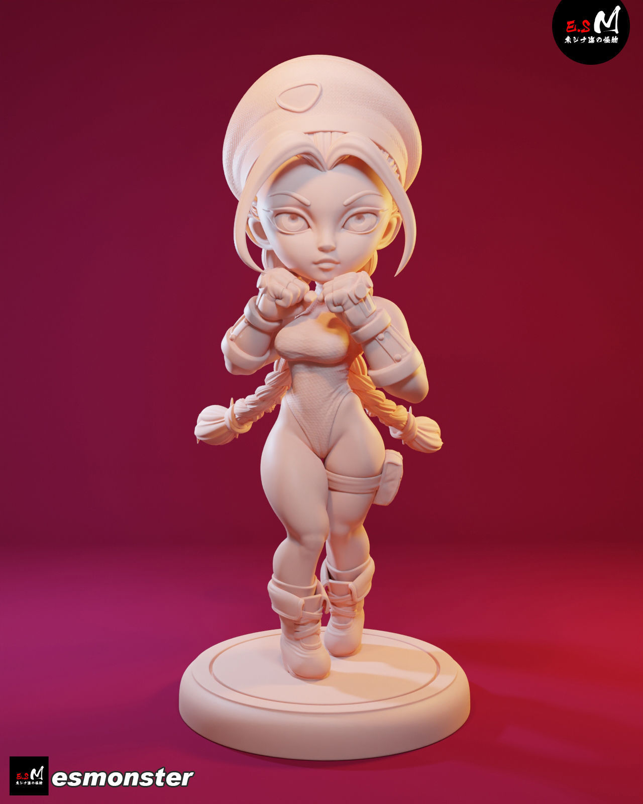 Cammy White  Killer Bee Street Fighter  3D print model_4