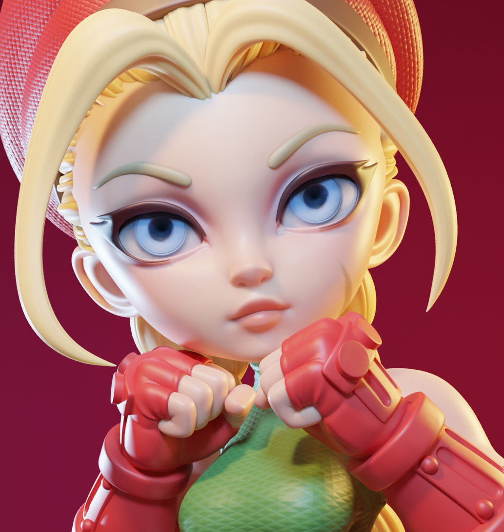 Cammy White  Killer Bee Street Fighter  3D print model_2