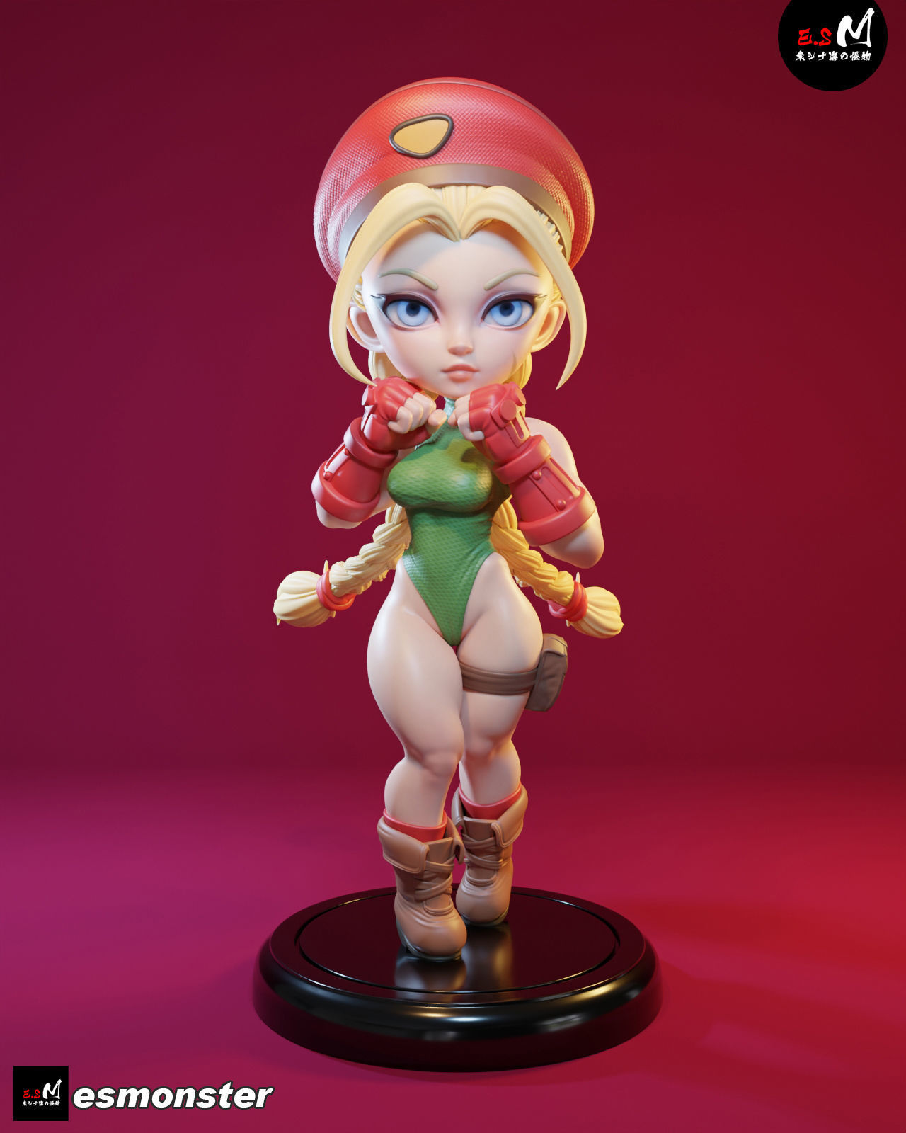 Cammy White  Killer Bee Street Fighter  3D print model_3