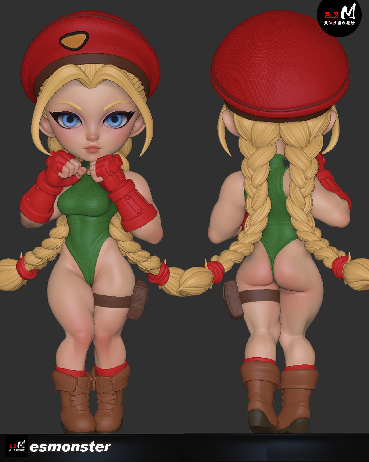 Cammy White  Killer Bee Street Fighter  3D print model_11