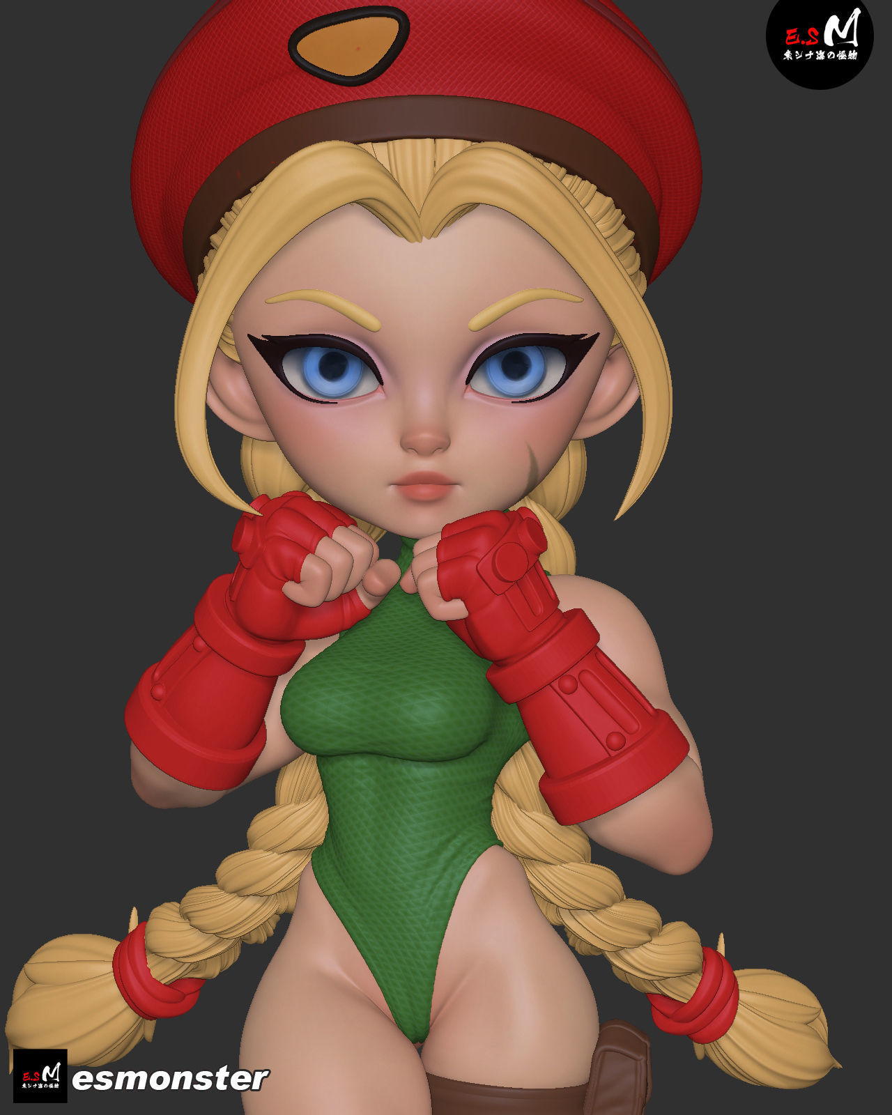 Cammy White  Killer Bee Street Fighter  3D print model_10