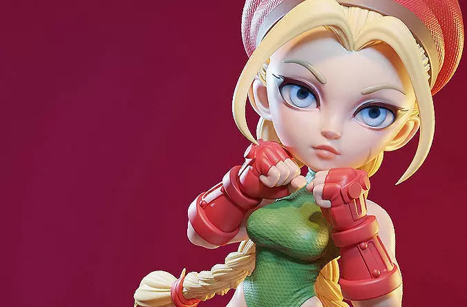 Cammy White  Killer Bee Street Fighter  3D print model_0