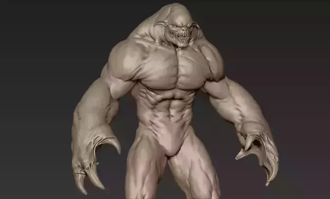 Chimera Creature 3D model