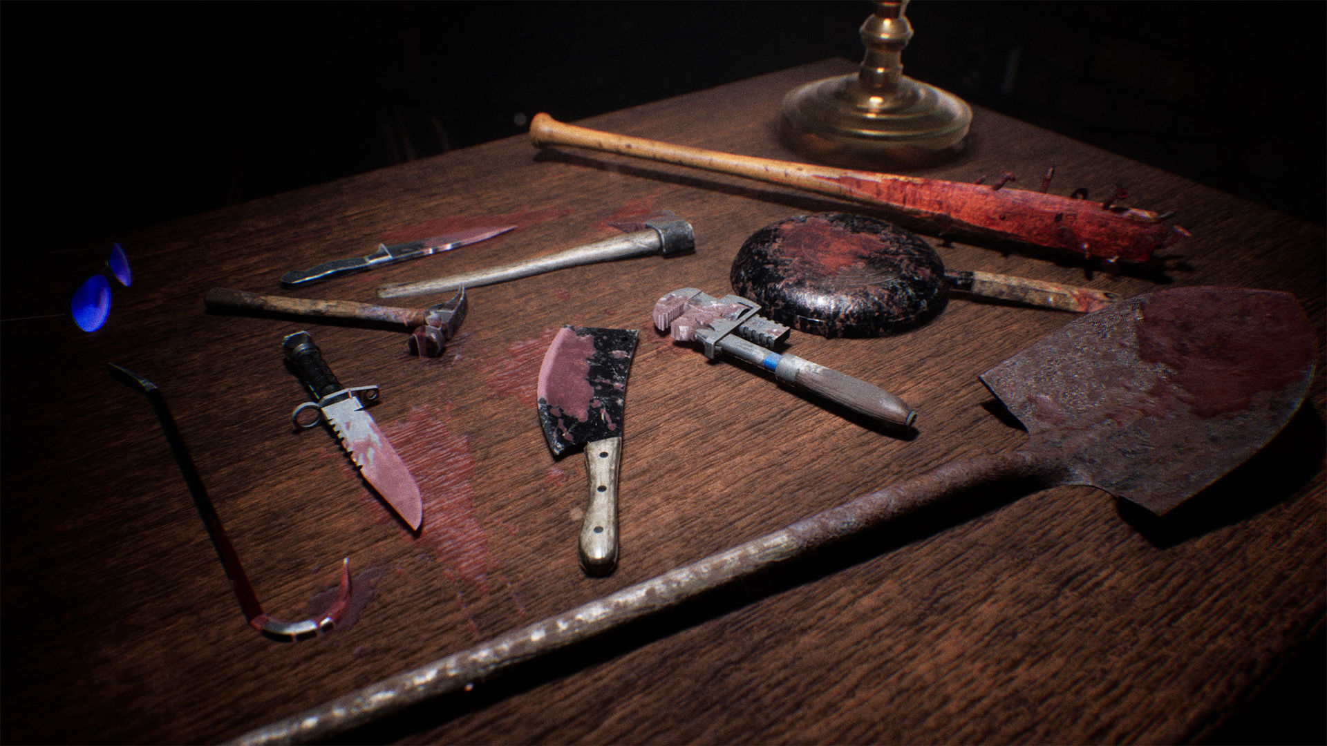 Melee Weapons  20 Assets Low-poly 3D model_9